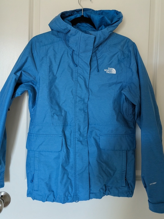 The North Face Jackets & Blazers - The North Face 3-in-1 Blue Hooded Waterproof Jacket